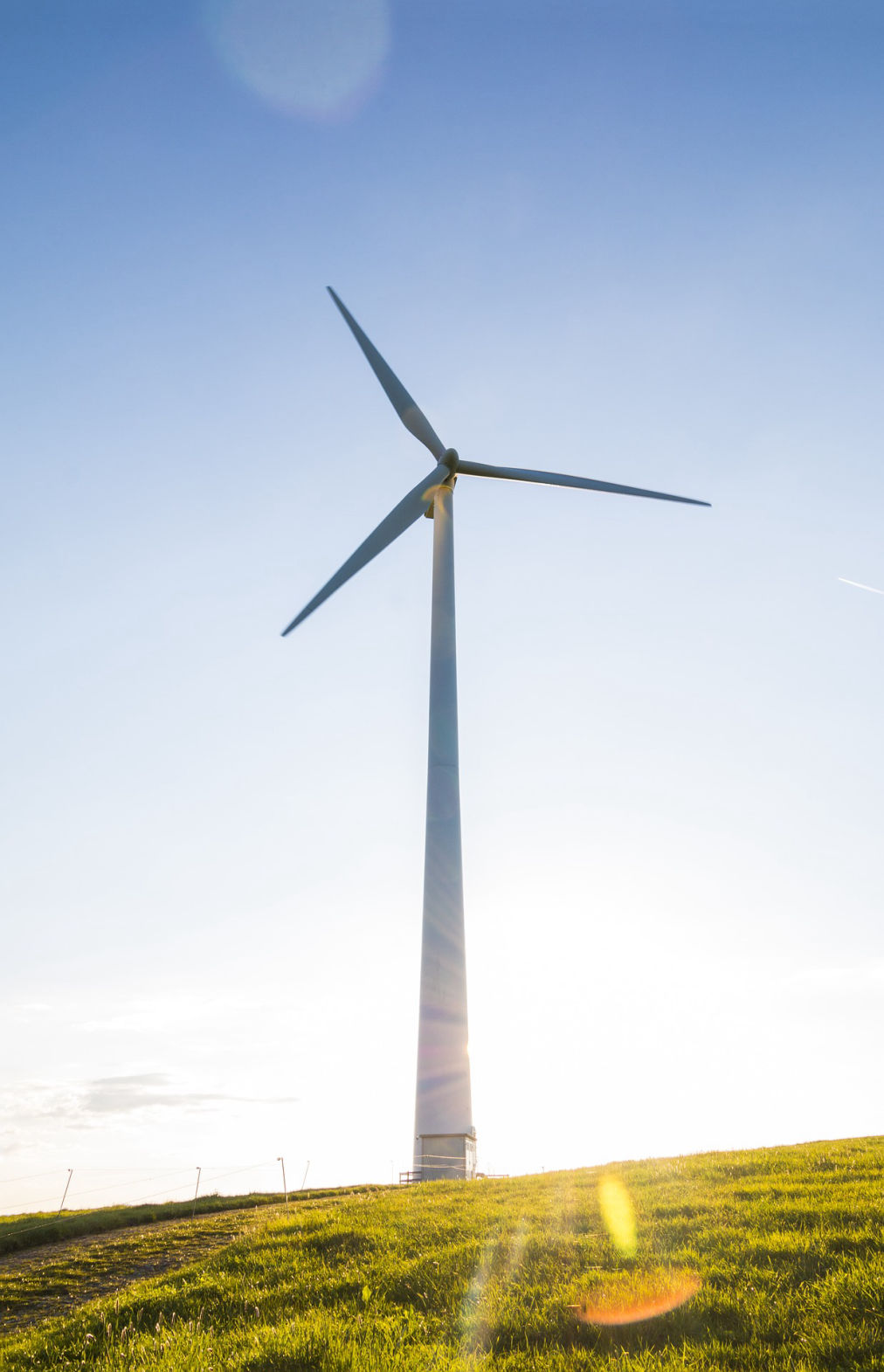 Windkraftanlage - Symbol für Ökostrom